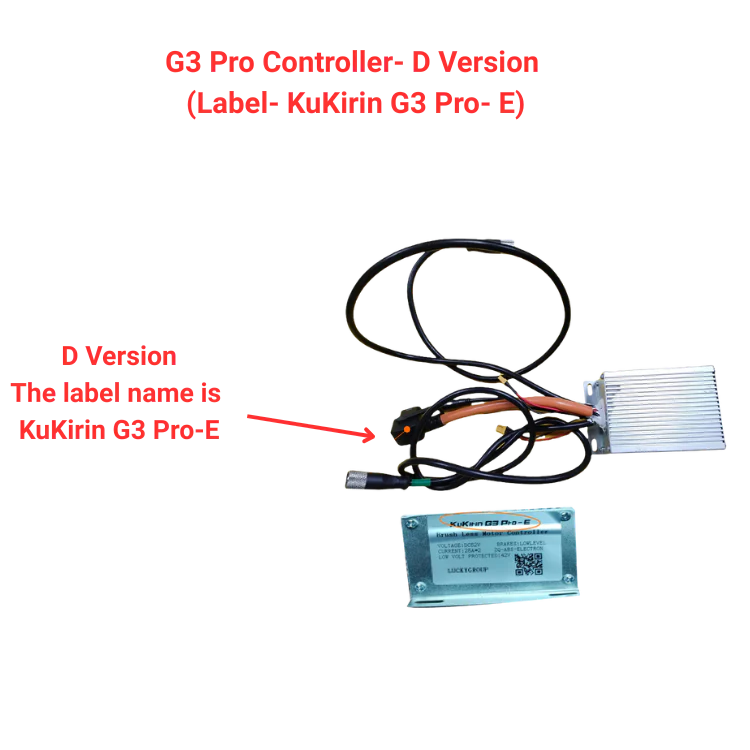 G3 Pro Controller- D-version (etikett- KuKirin G3 Pro- E)