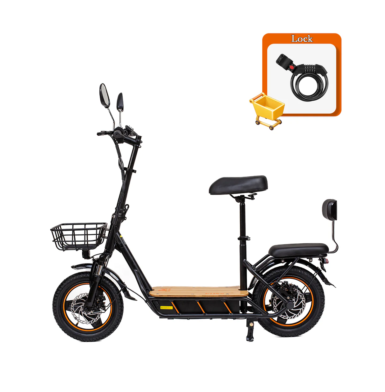 KuKirin (Kugoo Kirin) C1 Pro elektrisk skotercykel - Image 11