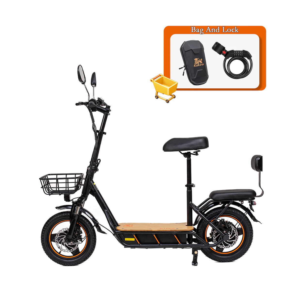 KuKirin (Kugoo Kirin) C1 Pro elektrisk skotercykel - Image 13