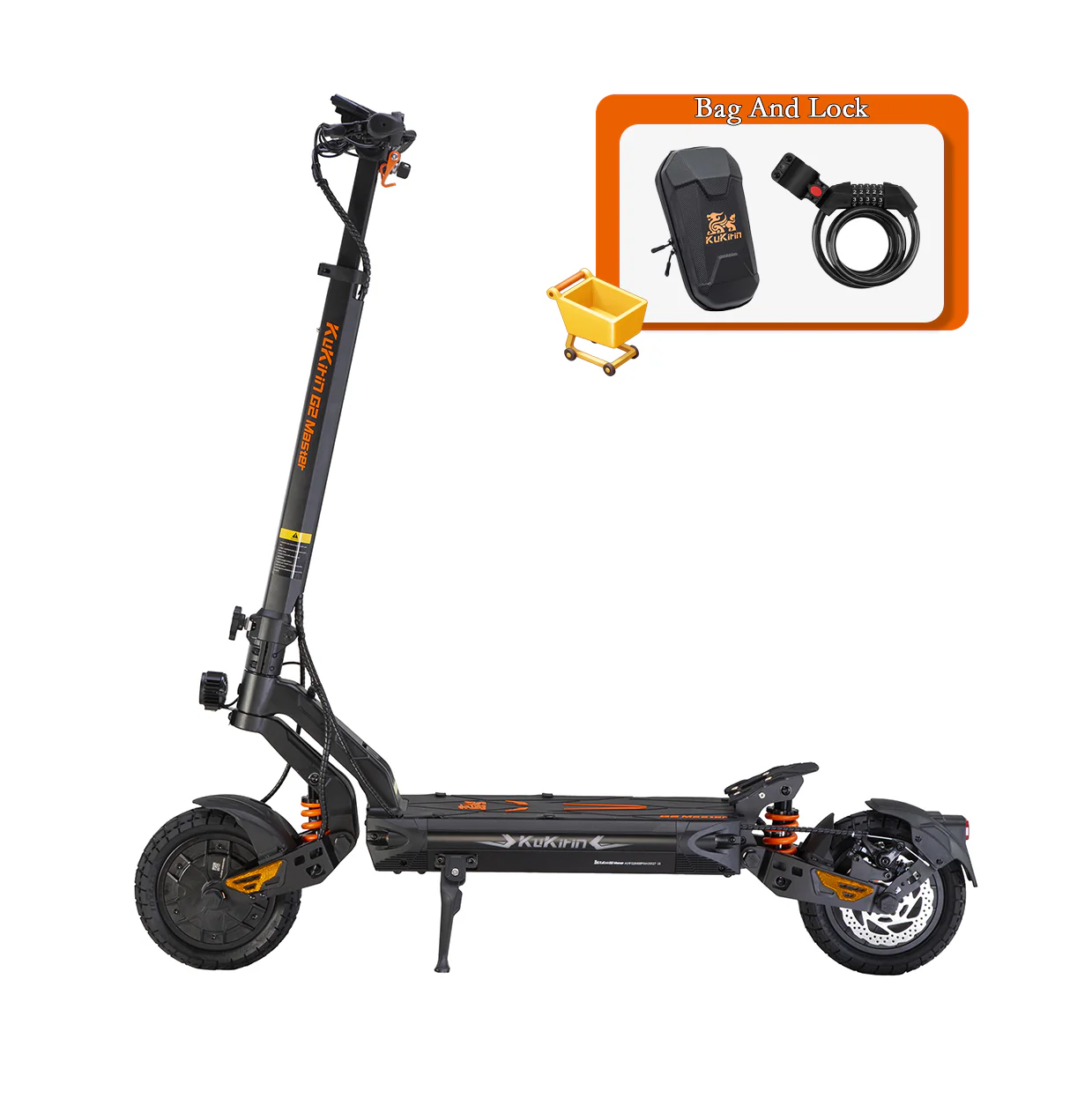 【Ny 2025-uppgradering】KuKirin G2 Master elscooter - Image 13