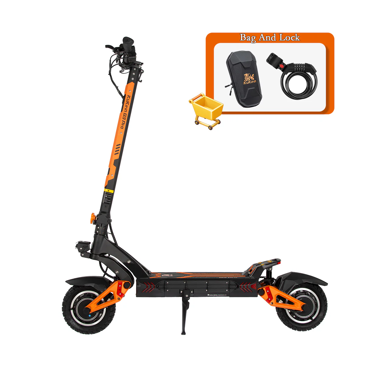 KuKirin (Kugoo Kirin) G3 Pro offroad elektrisk skoter - Image 11