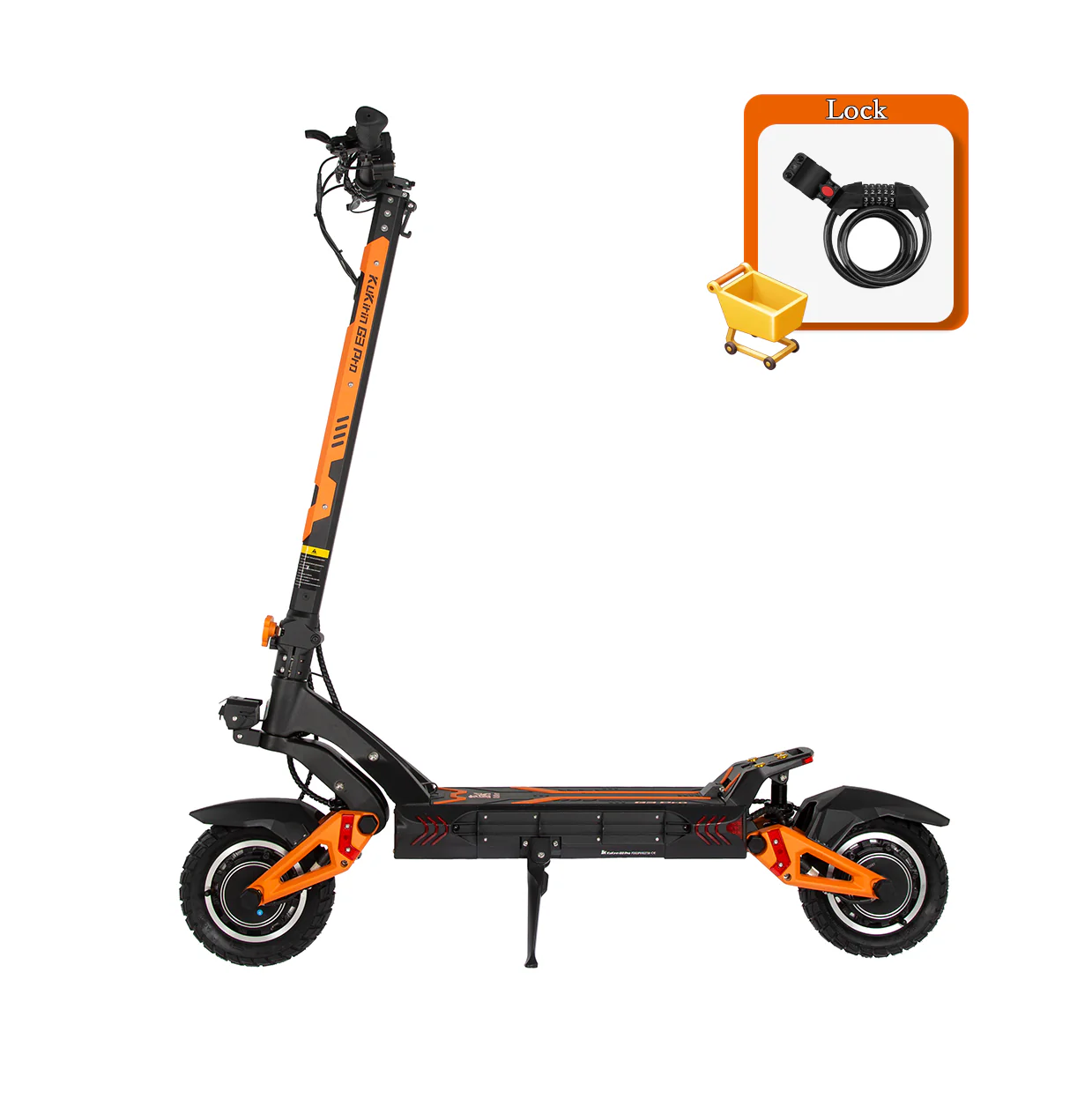 KuKirin (Kugoo Kirin) G3 Pro offroad elektrisk skoter - Image 13