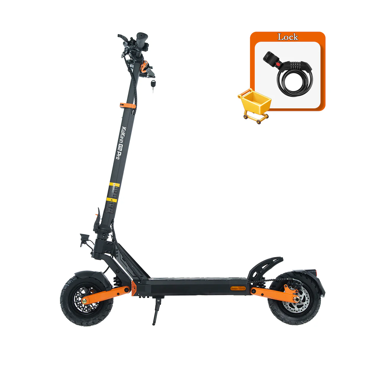 KuKirin (Kugoo Kirin) G2 Pro elektrisk skoter (DGT-certifierad) - Image 12