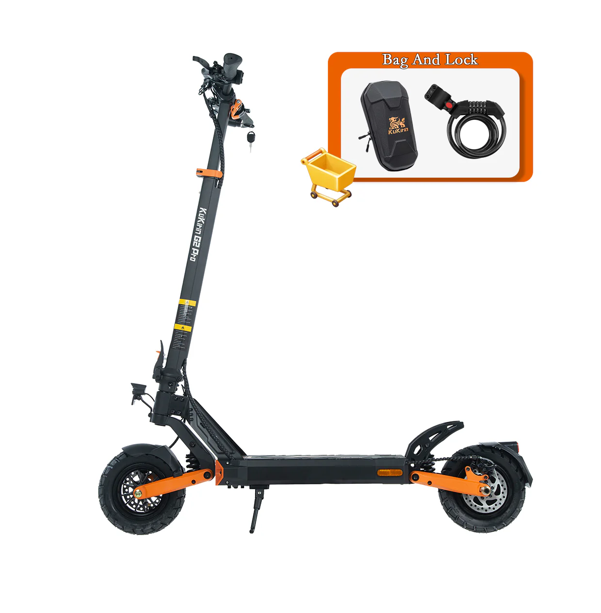 KuKirin (Kugoo Kirin) G2 Pro elektrisk skoter (DGT-certifierad) - Image 14