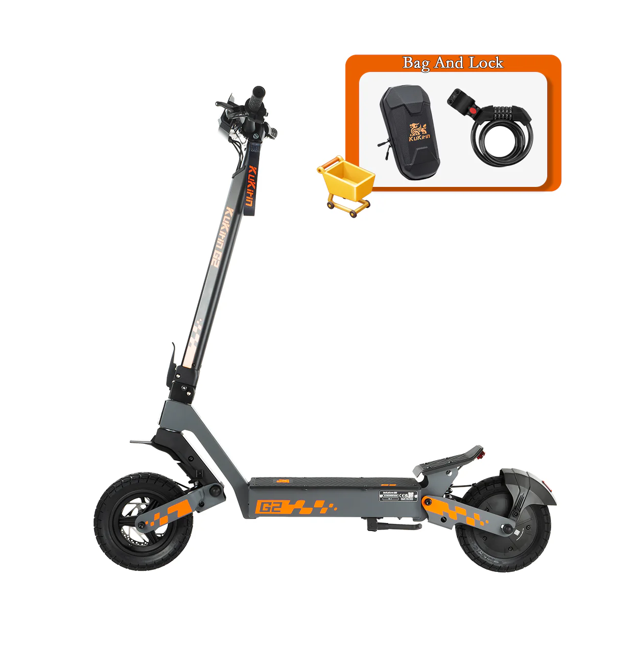 KuKirin(Kugoo Kirin) 2026 G2 elektrisk skoter - Image 13