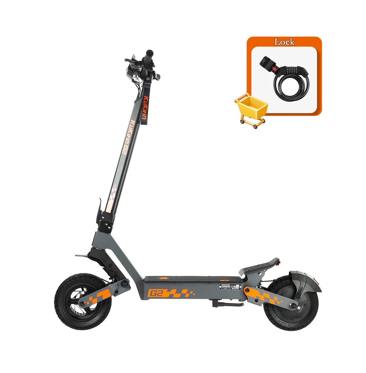 KuKirin(Kugoo Kirin) 2026 G2 elektrisk skoter - Image 4